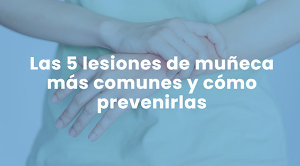lesiones de muñeca